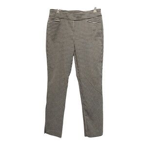 Chico’s Black and White gingham trousers Size 4